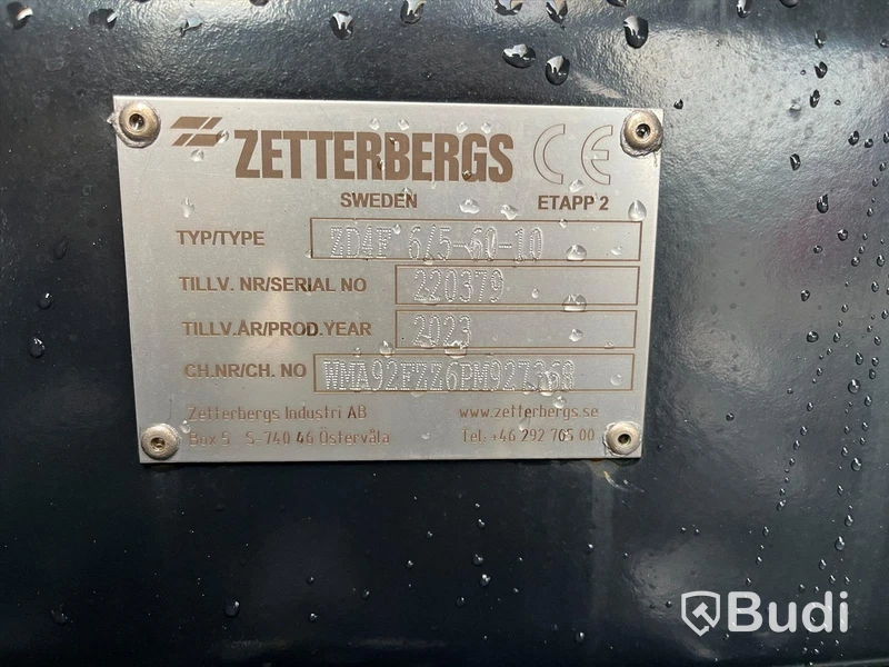 Tippbil schakt MAN TGX 35.510 8X4-4 BL CH -2023 | Zetterbergs