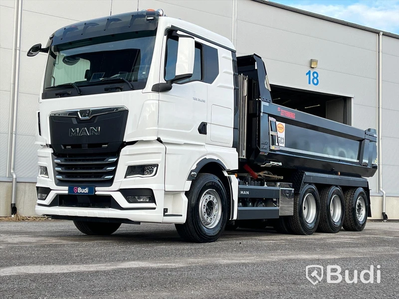 Tippbil schakt MAN TGX 35.510 8X4-4 BL CH -2023 | Zetterbergs