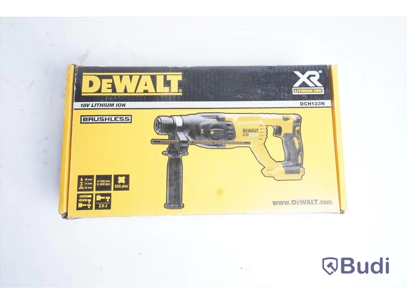 Borrhammare DeWalt DCH133N, Funktionstestad.