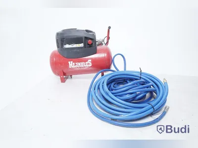 Kompressor m. 2 st. slangar. Herkules