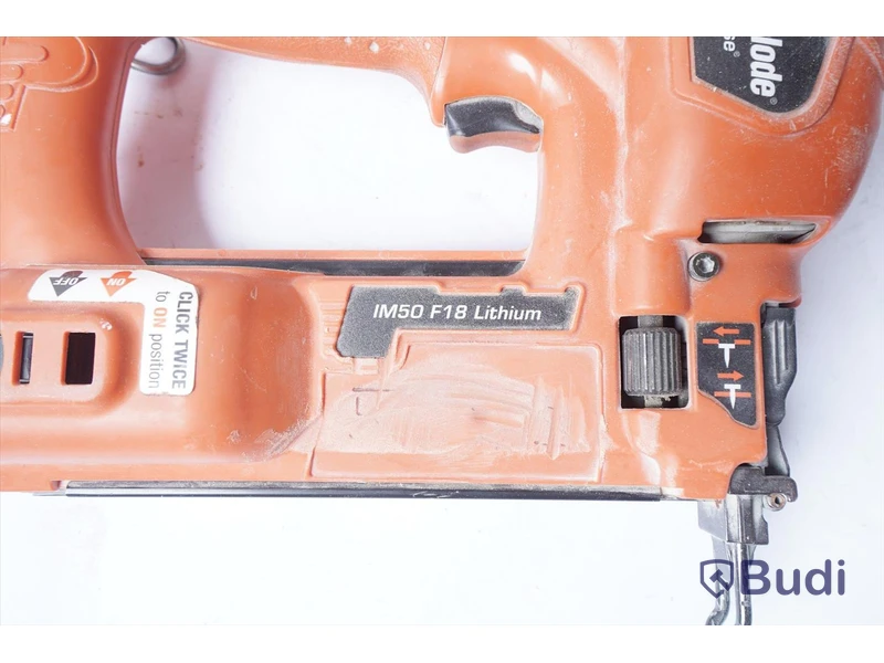 Dyckertpistol Paslode, IM50 F18, Funktionstestad.