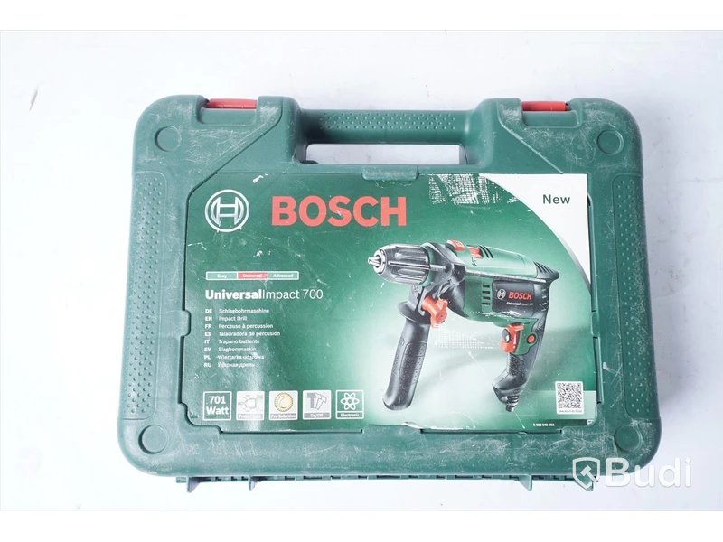 Slagborrmaskin BOSCH universal impact 700, Funktionstestad.