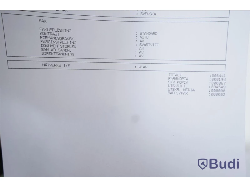 Skrivare, skanner, fax Brother, mfc-j6930dw. inkl. dokumentförstörare.