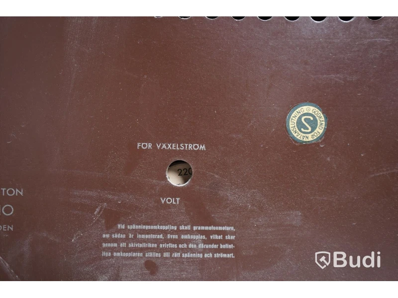 Radio, Grammofon Penton, Opera V11, 1950-tal. Obs! Ej funktionstestad.