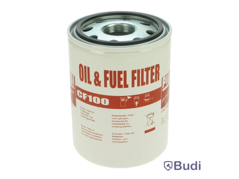 2 st. Oljefilter 100L/min Piusi,