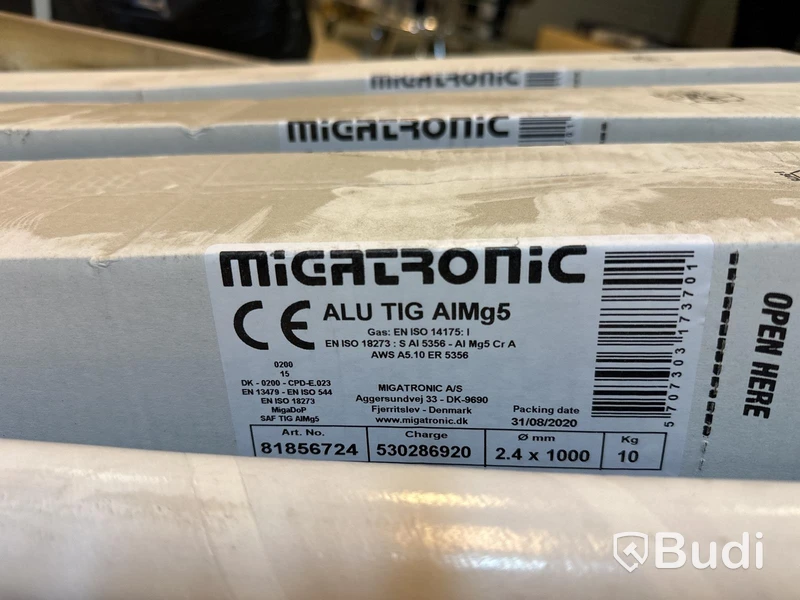 Parti med produkter från Migatronic, Ord. pris inkl. moms: ca 10.000 kr