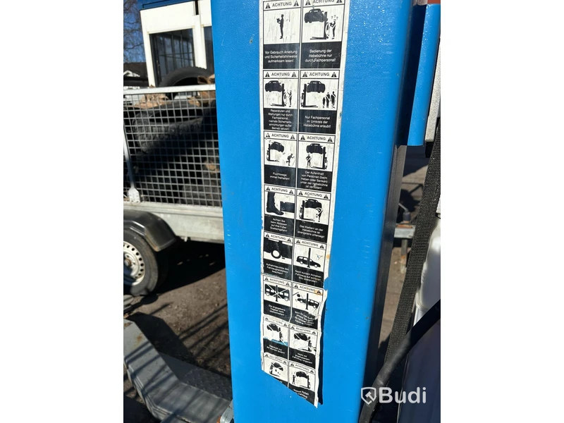 Enpelarlyft Twin Busch 2500 kg
