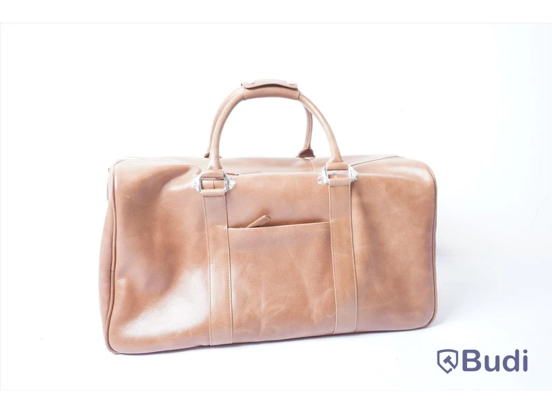 Weekender bag Aalborg Tan dbamante1298, skinn, Ord pris: 3250 sek, OBS! trasig dragkedja, se bild.