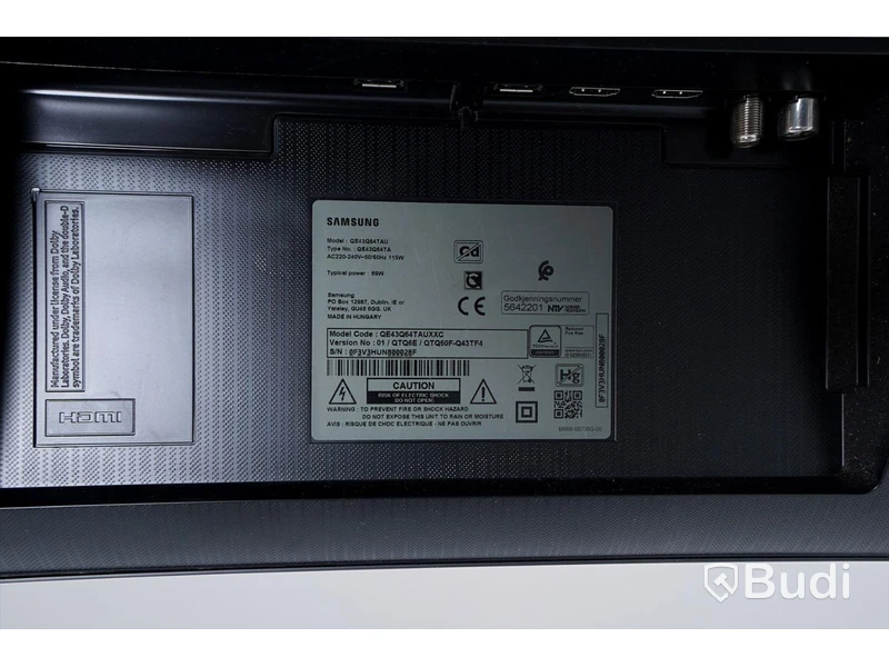 Tv Samsung 43" Q64T QLED Smart 4K TV, Funktionstestad.