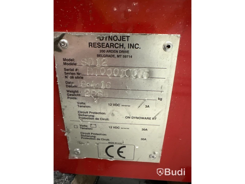 Bromsbänk för MC - Dynajet SD12