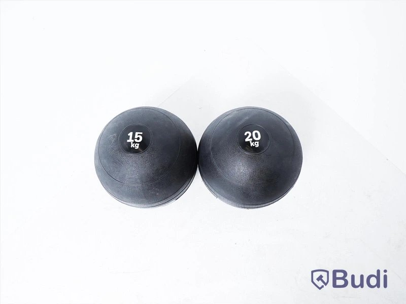 2 st. Viktbollar, Exceed, 15 kg och 20 kg