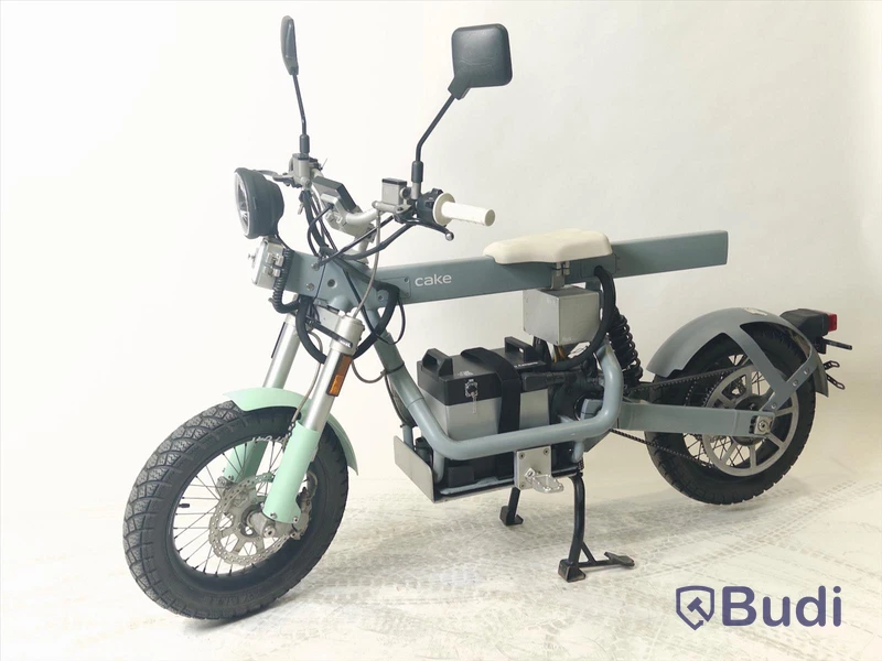 Moped Cake ÖSA Flex Grey REGNR: CDK33j, Begagnad. Med tillbehör