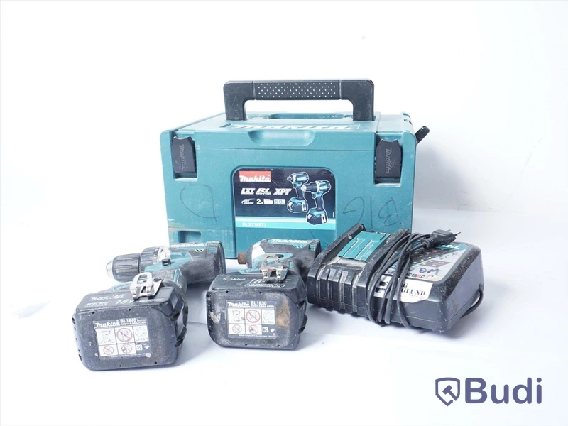 Borrskruvdragare, Slagskruvdragare Makita DLX2189TJ, Funktionstestad.