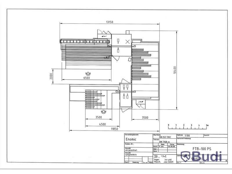 PVC-bearbetningsmaskin BDM BJM FTB 100-PS