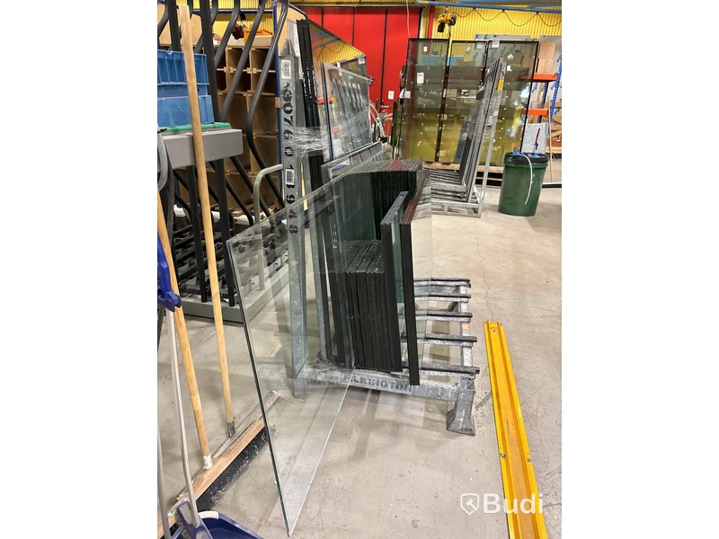 Glasställ inkl. defekta isolerglas