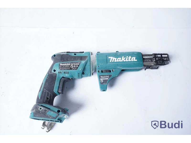 Skruvautomat DFR452, Makita, inkl batteri och laddare, Funktionstestad.