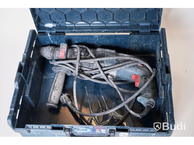 Bosch borrhammare med två batterier och laddare