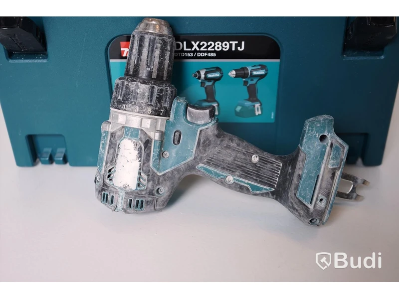 Makita slagskruvdragare, cirkelsåg och skruvdragare med laddare, utan batteri