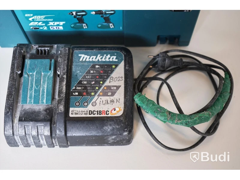 Makita slagskruvdragare, cirkelsåg och skruvdragare med laddare, utan batteri