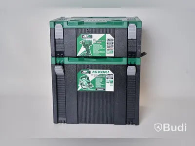 Hikoki cirkelsåg och slagskruvdragare med laddare, utan batteri