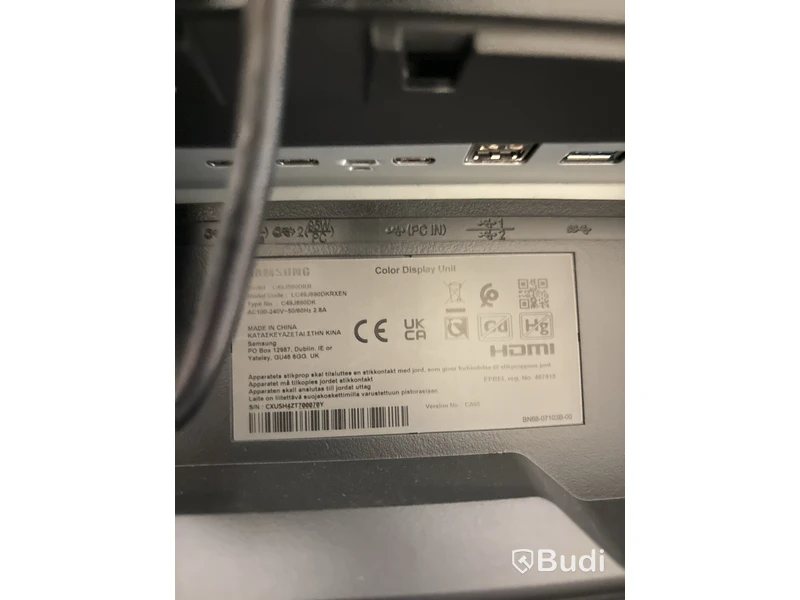 Datorskärm 49 tum curved