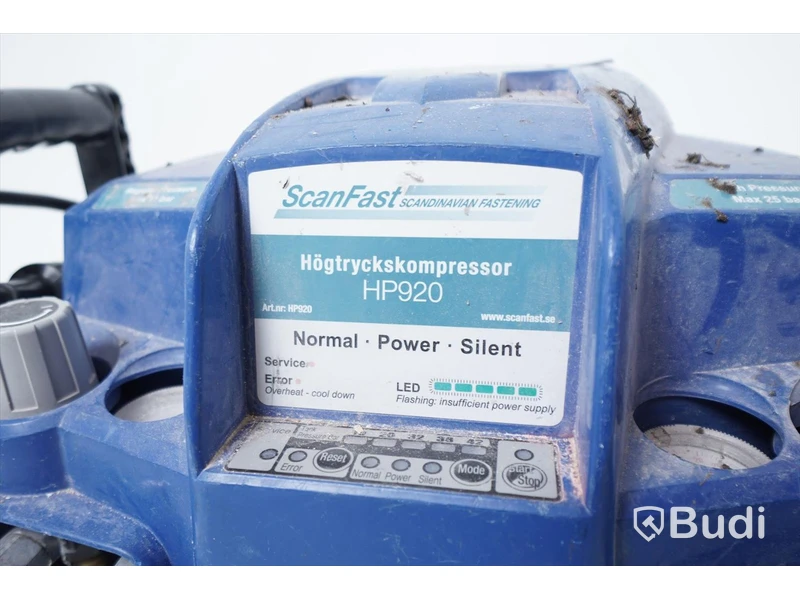 Kompressor ScanFast HP920, Elen är funktionstestad.