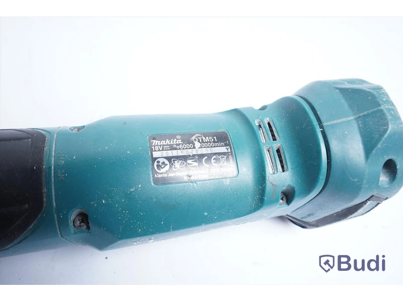 Multiverktyg DTM51, Makita, utan batteri, funktionstestad.
