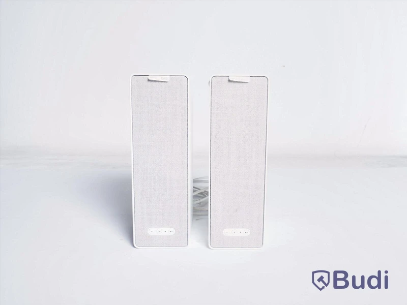 2 st. Högtalare Ikea Sonos SYMFONISK Wifi-bokhyllehögtalare vit gen 2