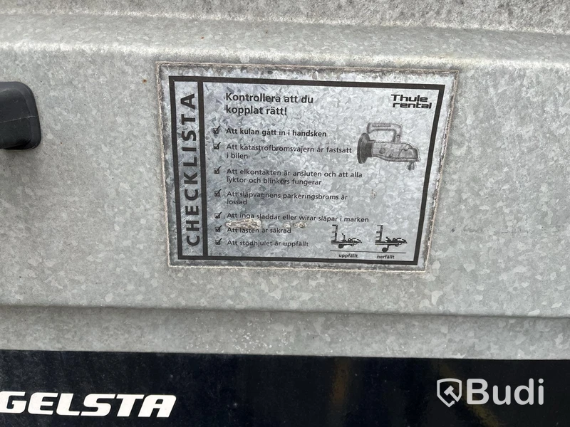 Släp THULE B05, LV1000, 2014