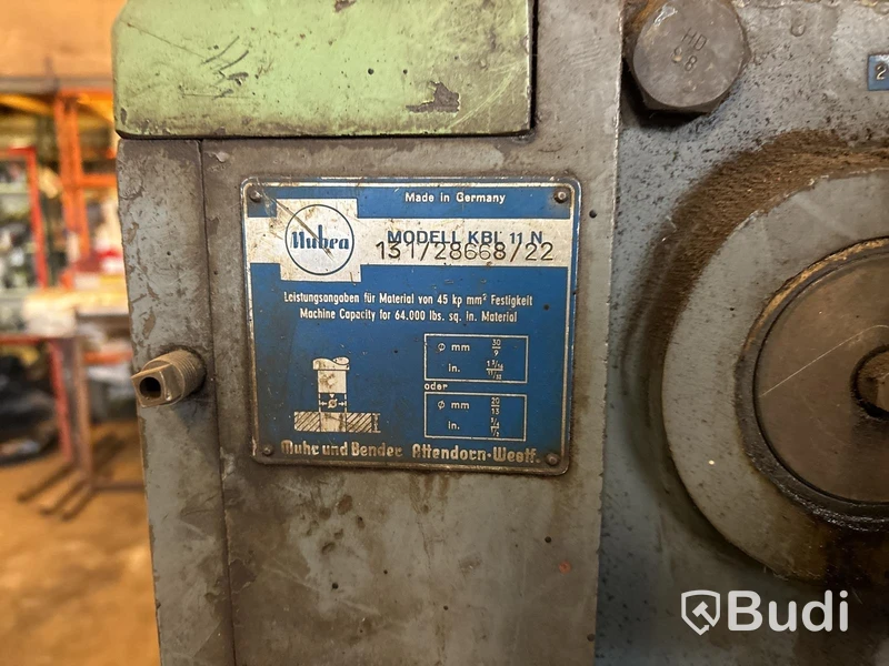 Stans / Profilmaskin Mubea KBL 11