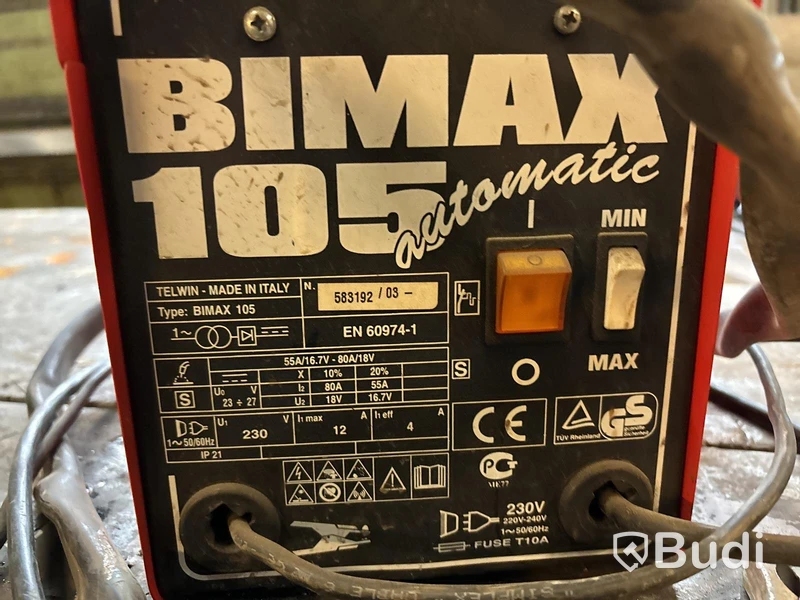 Migsvets gasfri, Telwin Biomax