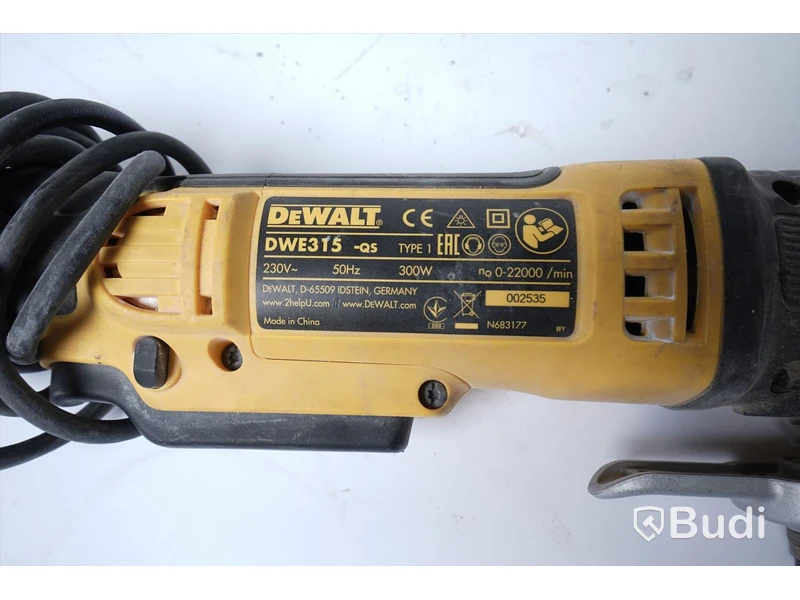 Multiverktyg DWE315-Qs, DeWalt