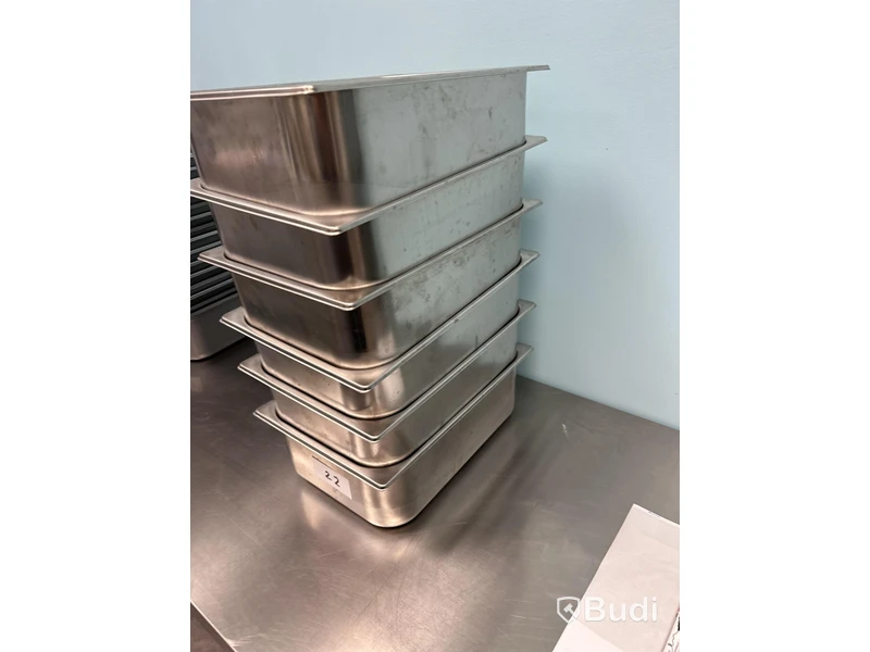 Rostfri kantin 6 st