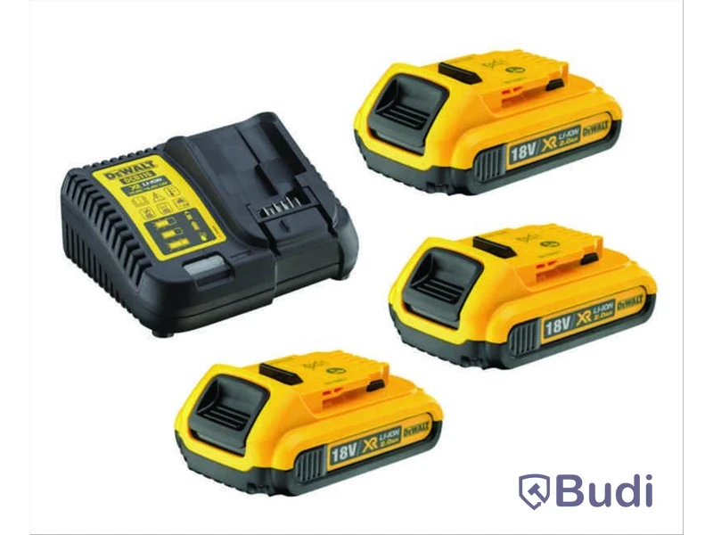 BATTERIER DEWALT DCB115P3, 18V XR 3 X 5.0AH, Ord. pris inkl. moms: ca 4000 kr