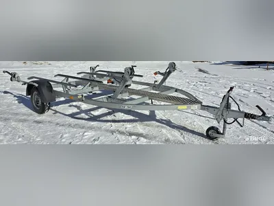 Släp för två vattenskotrar, BRP Big Two 2019.
