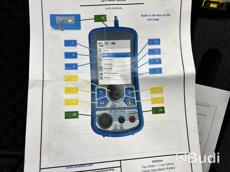 Diagnosinstrument för mopedbilar m.m.