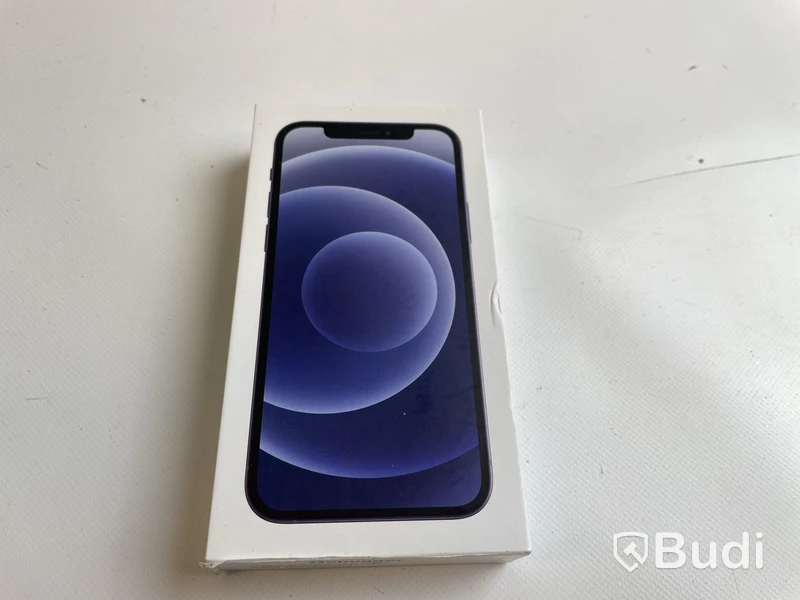 Mobil Apple iPhone 12 64GB med originalförpackning.