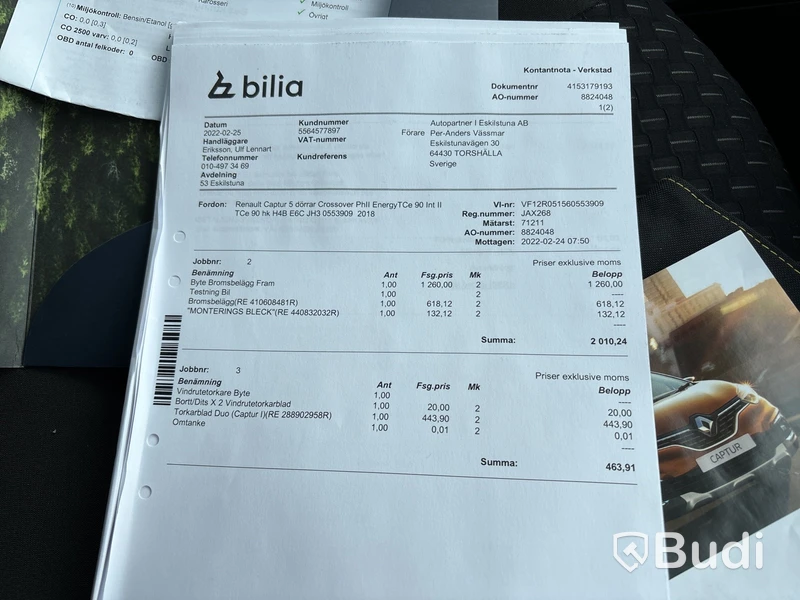 Renault Captur 0.9 TCe (90hk) -2018 | Repobjekt