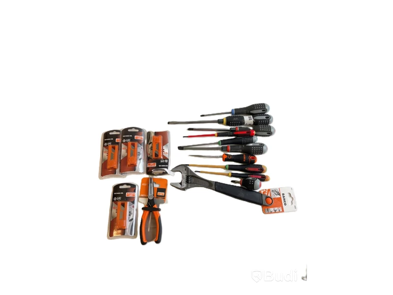 Parti med diverse produkter Bahco , Ord. pris inkl. moms: ca 1800 kr