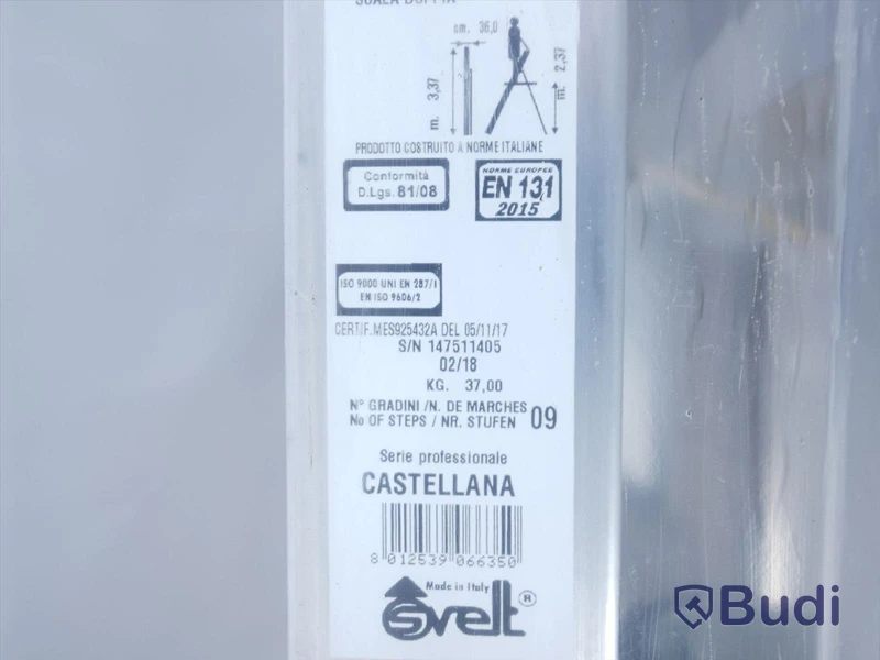 Stege Svelt Castellana, 9 steg