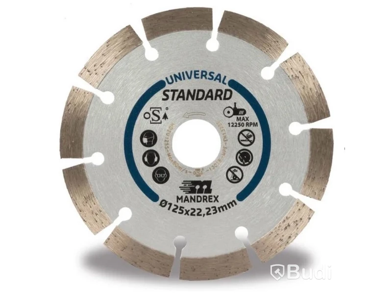 Diamantkapskiva MANDREX Universal Standard, Ord. pris inkl. moms: ca 1100 kr