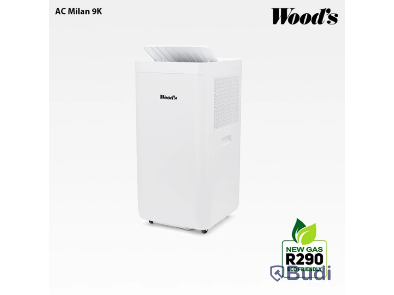 Portabel luftkonditionering Woods Milan 9K wifi smart home, Ord. pris inkl. moms: ca 5500 kr