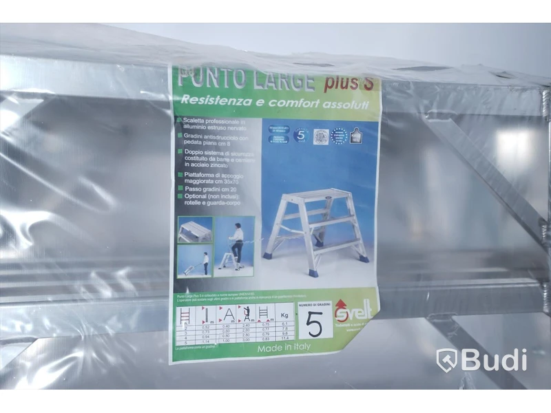 Trappstege Svelt Punto Large Plus S, 5 steg.