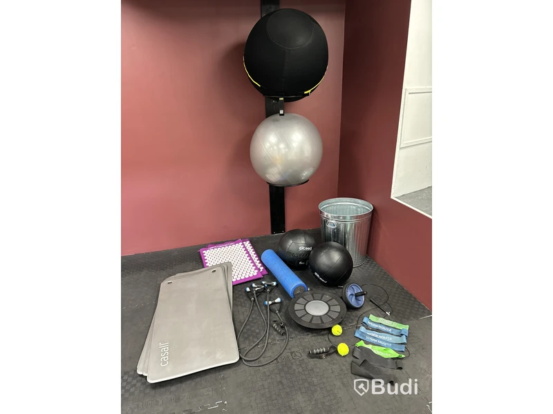 Gymmattor, bollar m.m.