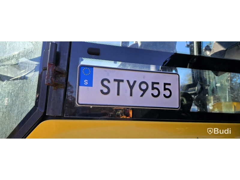 Traktorgrävare Huddig 1260C Rail