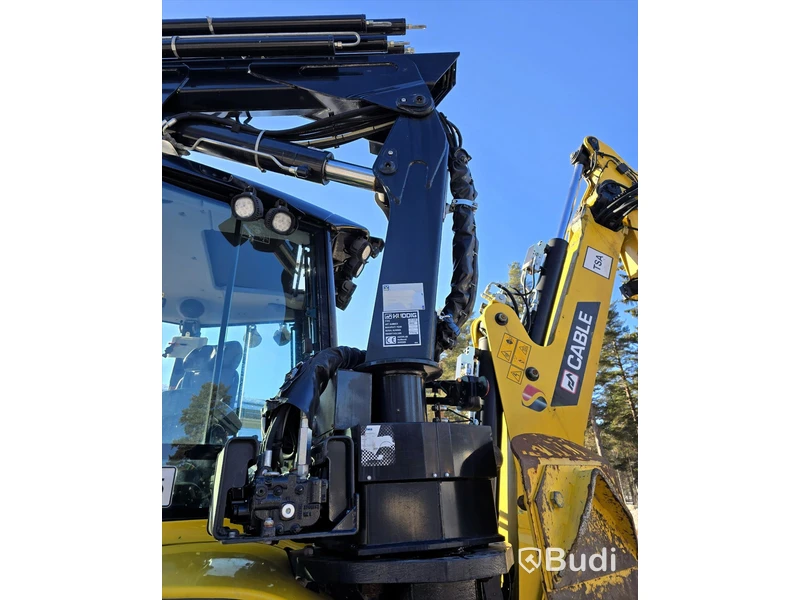 Traktorgrävare Huddig 1260C Rail