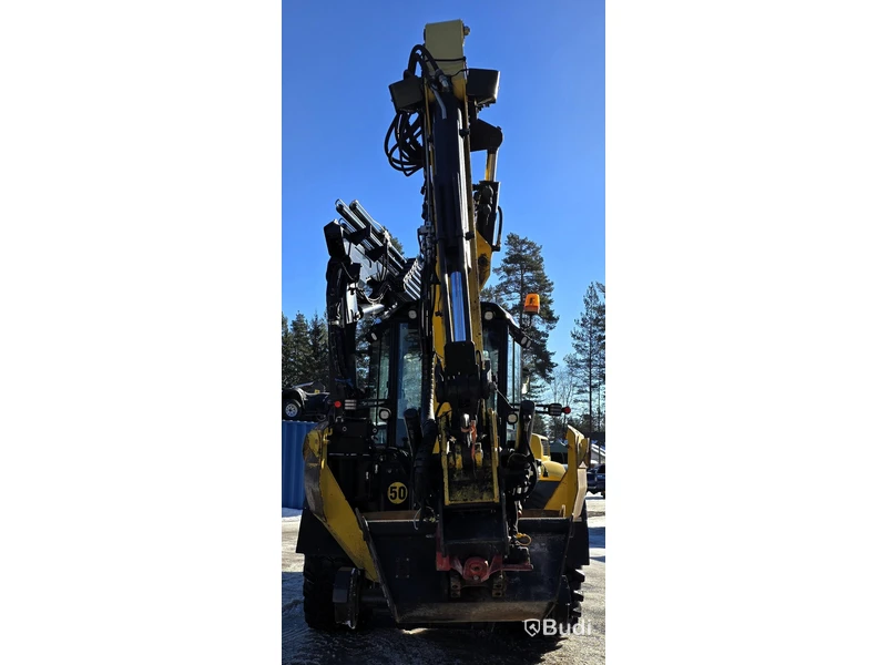 Traktorgrävare Huddig 1260C Rail