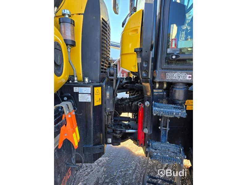 Traktorgrävare Huddig 1260C Rail