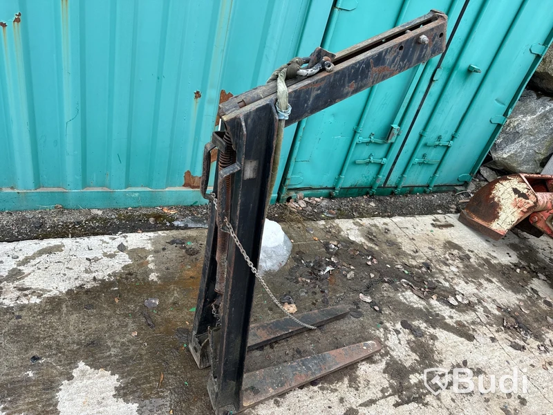 Pallyft pallgaffel för kranbil 1500kg
