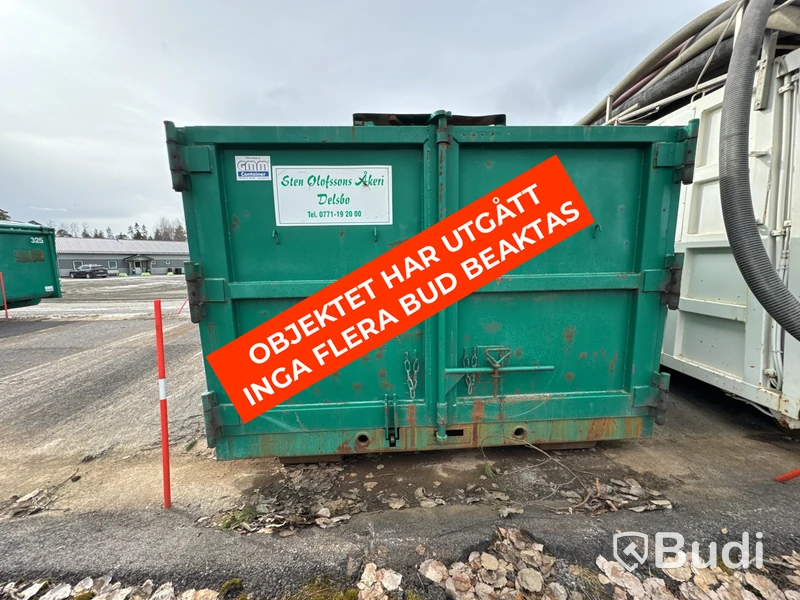 Lastväxlarcontainer ca25 kubik- OBJEKTET HAR UTGÅTT- OBJEKTET HAR UTGÅTT